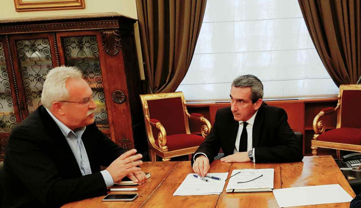 Συνεργασία του Περιφερειάρχη Γ. Χατζημάρκου με τον βουλευτή Δ. Γάκη, επί των προτάσεων που θα κατατεθούν στη Βουλή των Ελλήνων, στο πλαίσιο της ανακήρυξης του 2017 ως Έτους Δωδεκανήσου