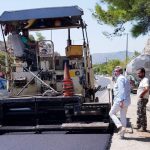 Στα έργα συντήρησης του επαρχιακού οδικού δικτύου στον ανατολικό άξονα της Ρόδου, ο Περιφερειάρχης