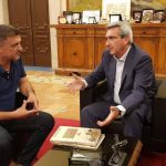 Συνάντηση εργασίας του Περιφερειάρχη με τον δημοτικό σύμβουλο  Στέργο Παρδαλό, για τα ανοιχτά ζητήματα της Δημοτικής Ενότητας Αρχαγγέλου