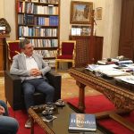 Συνεργασία του Περιφερειάρχη με τον βουλευτή Ηλία Καματερό, για υδατοδρόμια, υποστελέχωση ΟΤΑ και ΕΤΑΙΠΡΟΦΥΚΑ