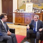 Συνάντηση του Περιφερειάρχη με τον βουλευτή Δωδεκανήσου, Μάνο Κόνσολα