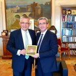 Εθιμοτυπική συνάντηση του Περιφερειάρχη με τον νέο Γενικό Πρόξενο της Τουρκίας στη Ρόδο