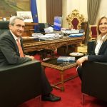 Τον Περιφερειάρχη Νοτίου Αιγαίου, Γιώργο Χατζημάρκο, επισκέφθηκε η Πρόεδρος του ΠΑΣΟΚ, Φώφη Γεννηματά