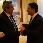 Ομιλία του Περιφερειάρχη Γιώργου Χατζημάρκου για τη γαστρονομία του Νοτίου Αιγαίου, ενώπιον του Γ.Γ. του Παγκόσμιου Οργανισμού Τουρισμού.