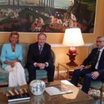 Συνάντηση του Περιφερειάρχη Νοτίου Αιγαίου κ. Γιώργου Χατζημάρκου με τον Γάλλο Πρέσβη