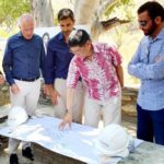Στην Κέα ο Περιφερειάρχης Ν. Αιγαίου Γιώργος Χατζημάρκος για τον θεμέλιο λίθο της επένδυσης από την Dolphin Capital και την Kerzner International