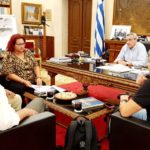 Η διαχείριση των απορριμμάτων και η υποστελέχωση των δήμων, στη συνεργασία του Περιφερειάρχη με τους δημάρχους Τήλου και Νισύρου