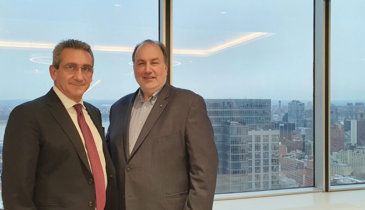 Συνεργασία με τον Peter Vlitas, Senior Vice President της Travel Leaders Group, στα γραφεία του ομίλου στη Νέα Υόρκη, είχε ο Περιφερειάρχης Νοτίου Αιγαίου