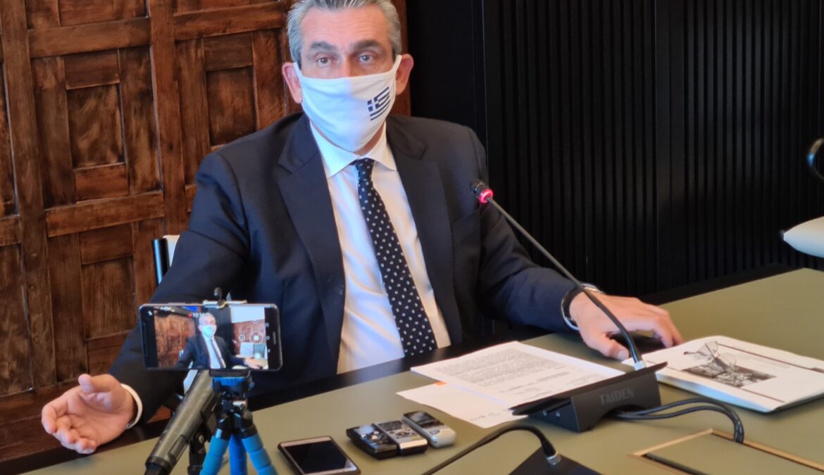 Ειδική μνεία στις νησιωτικές περιοχές στο νέο χωροταξικό και πολεοδομικό σ/ν, ζητά ο Περιφερειάρχης