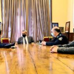 Συνεργασία του Περιφερειάρχη με τον νέο Περιφερειακό Αστυνομικό Διευθυντή Νοτίου Αιγαίου, Υποστράτηγο Εμμανουήλ Δουρβετάκη