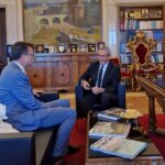 Συνάντηση του Περιφερειάρχη με τον Καναδό Πρέσβη, Mark Allen