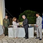 Ο Περιφερειάρχης στην Χάλκη για την ανακήρυξη της Προέδρου της Δημοκρατίας, Κατερίνας Σακελλαροπούλου, σε Επίτιμη Δημότη του νησιού