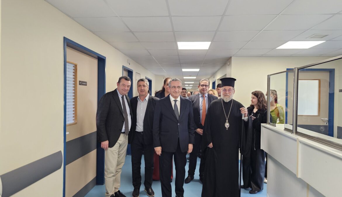 Εγκαινιάστηκε η ανακαινισμένη Καρδιολογική Κλινική του Γενικού Νοσοκομείου Ρόδου